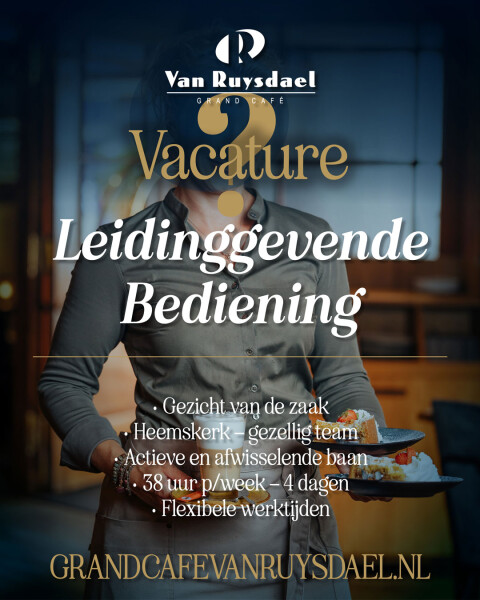 Leidinggevende Bediening post